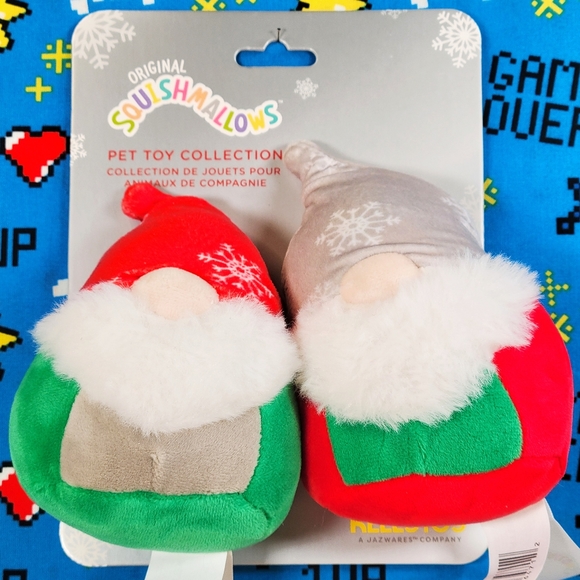 Squishmallows Toys Squishmallow Pet Toy Collection Christmas Gnome
